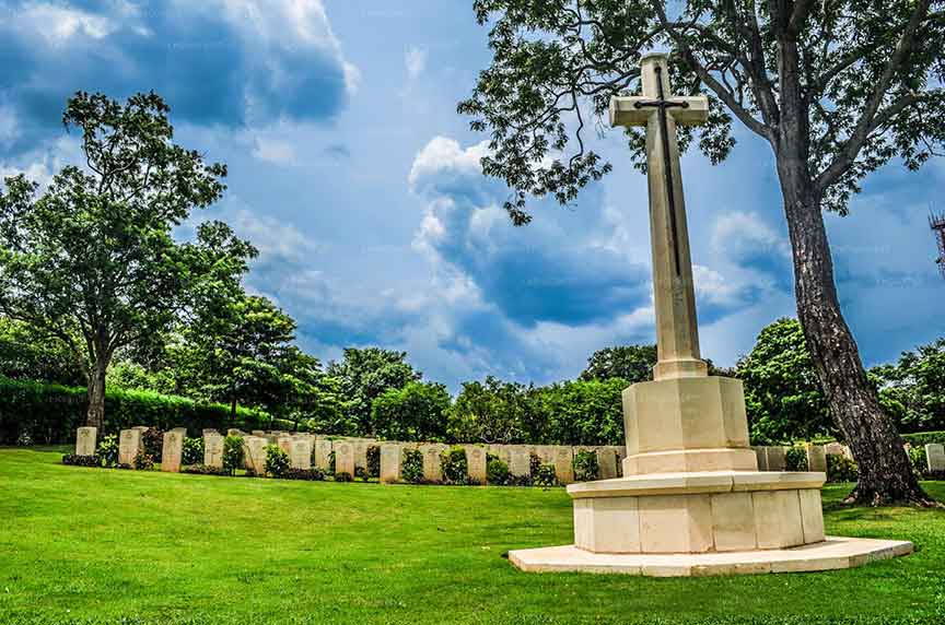World War II British War Cemetery Trincomalee